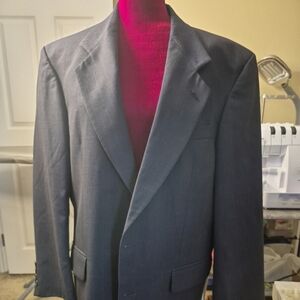 Oscar de la Renta Charcoal Blazer